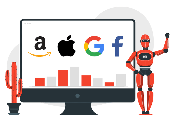 US Tech Giants' Results and AntiTrust Cases