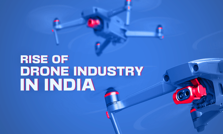 भारत के ड्रोन उद्योग का उदय !!