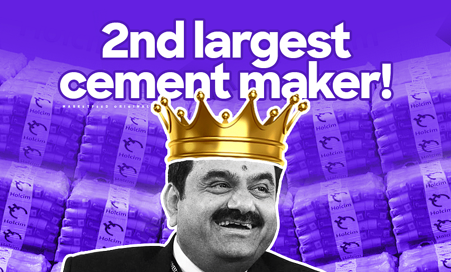 Adani Group To Become India’s Second Largest Cement Maker! | Marketfeed