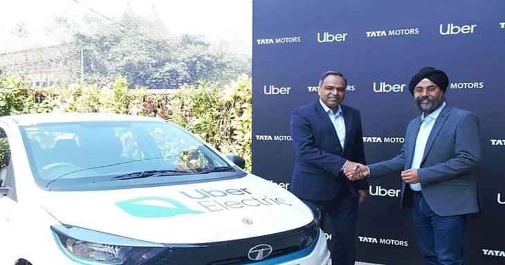 Tata Motors to Supply 25,000 Electric Sedans to Uber - Top Indian Market Updates