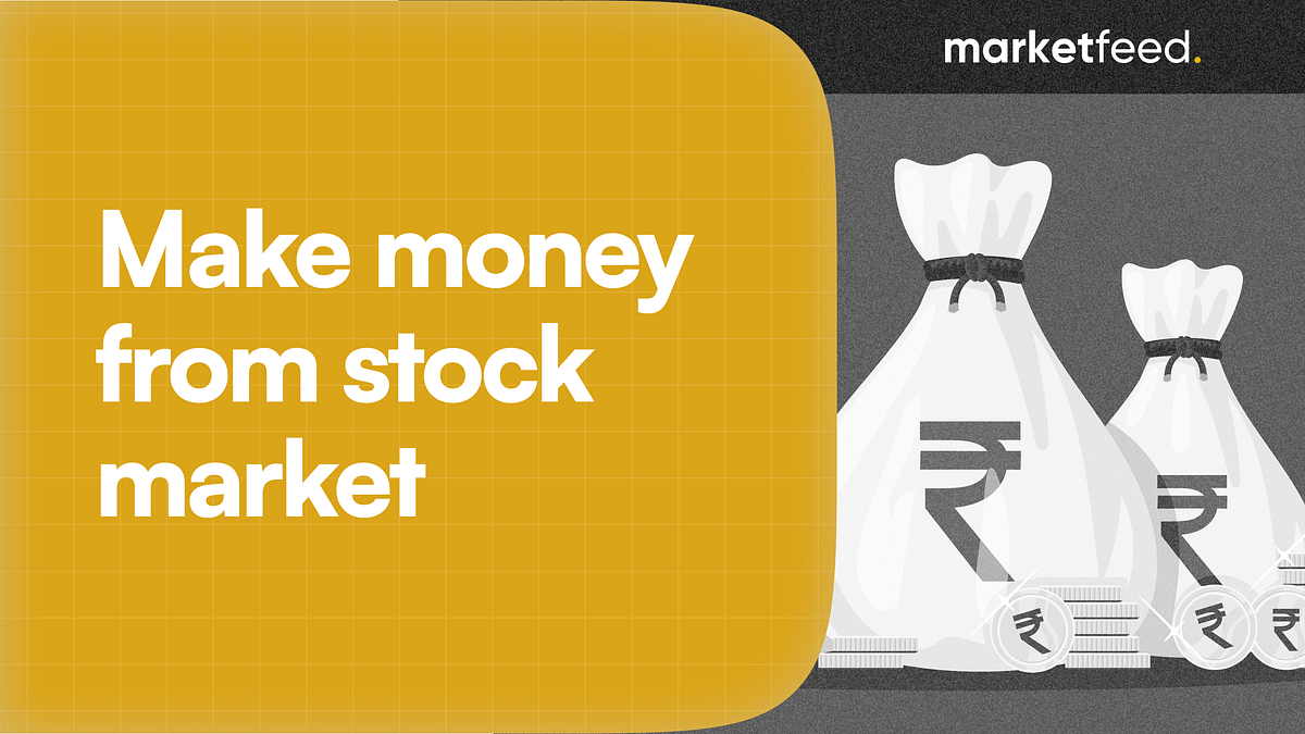 Ways To Make Money From Stocks